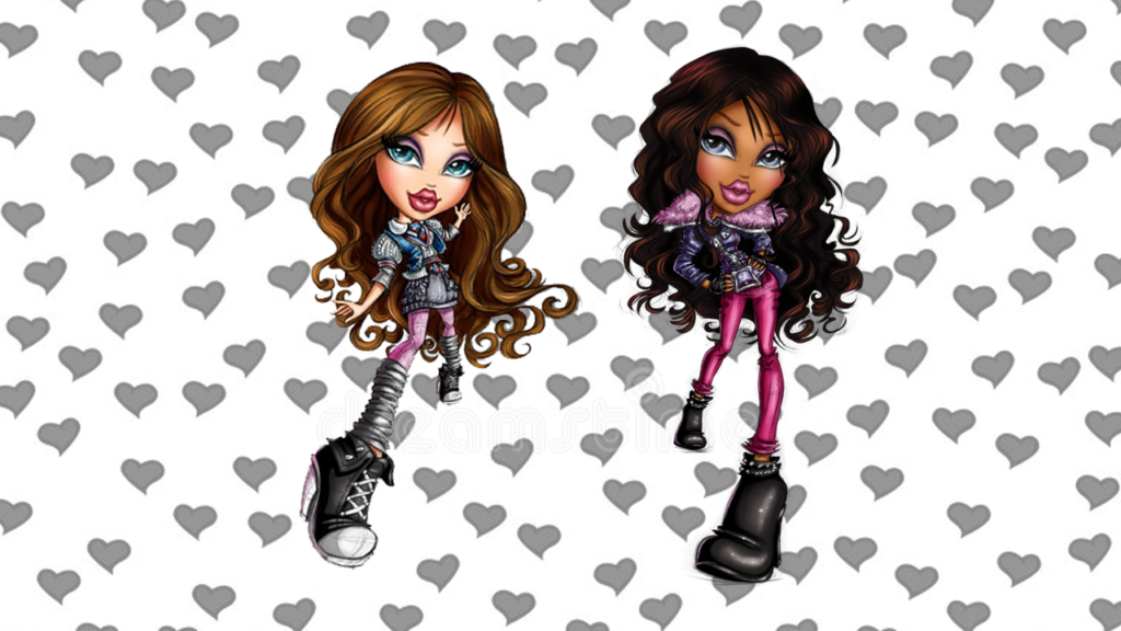 bratz para colorir