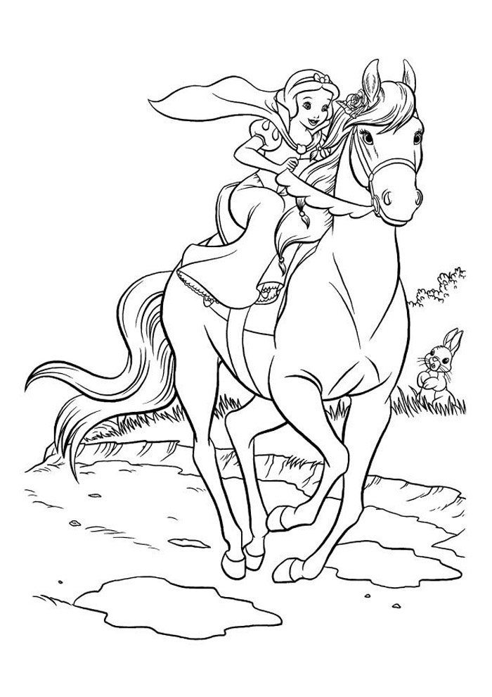 cavalo para colorir 56