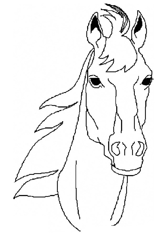 cavalo para colorir 63