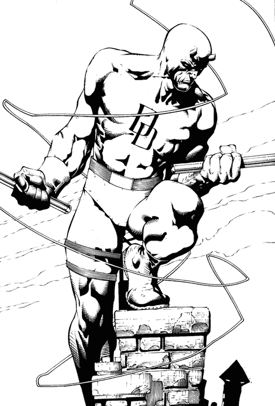 coloring daredevil 78211