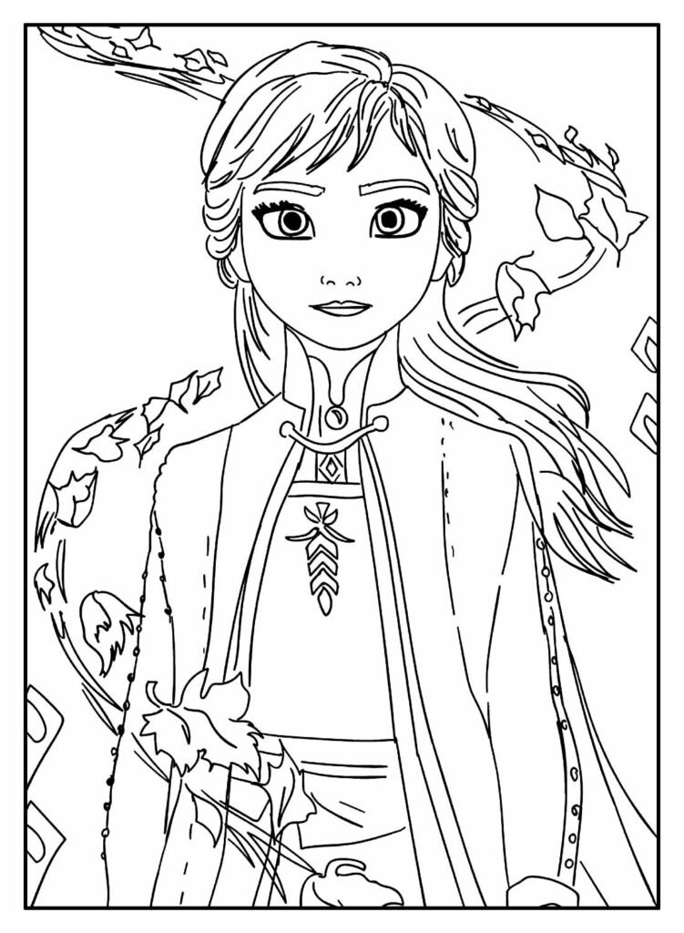 desenho da frozen para colorir 35