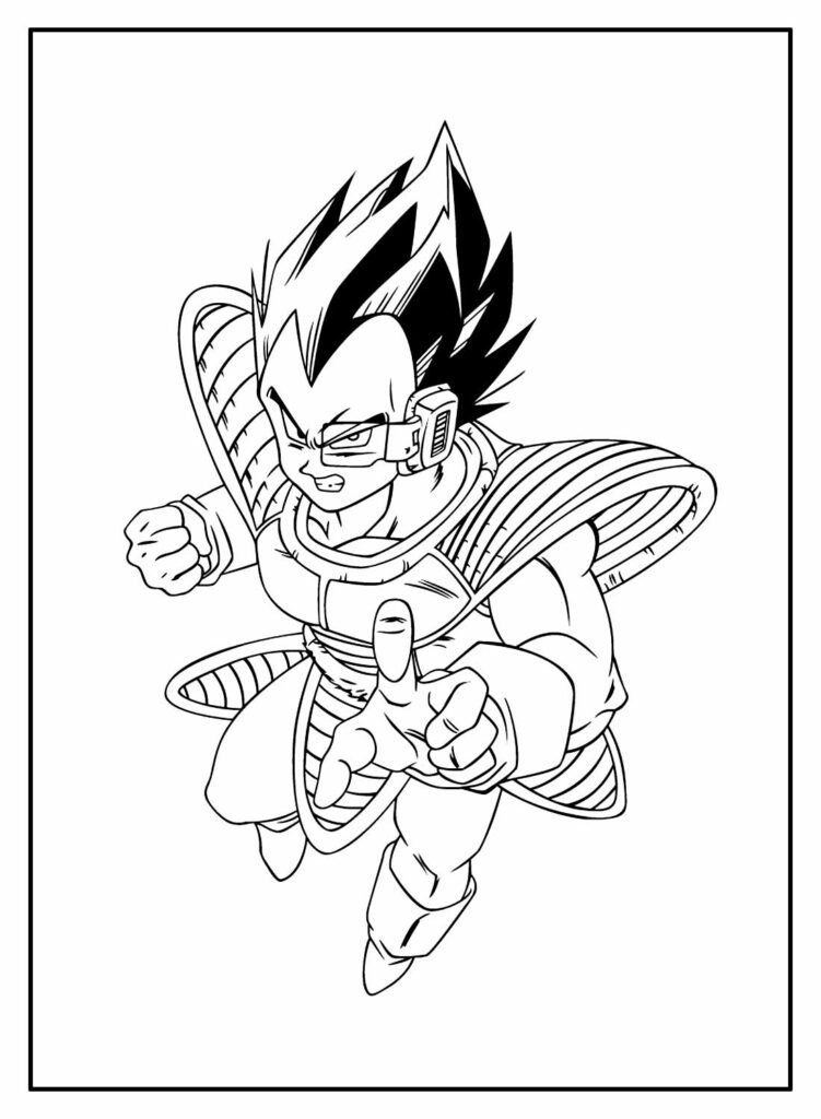 Frieza Dragon Ball z – Desenhos para Colorir