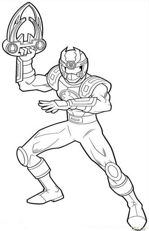 desenho de power ranger 16