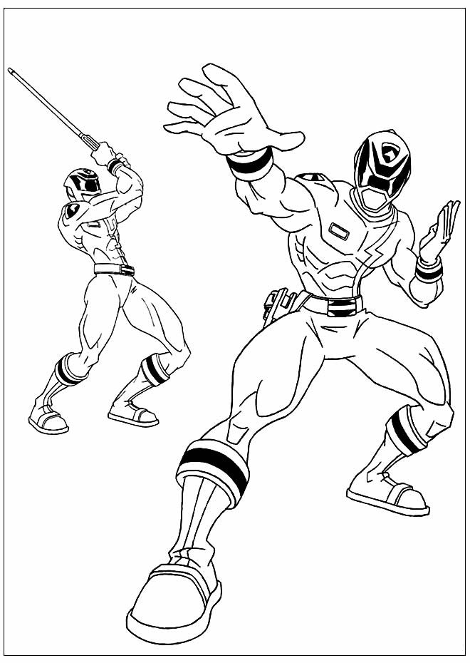 desenho de power rangers para pintar e colorir em casa 37