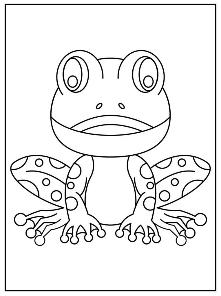 desenho de sapinho 1