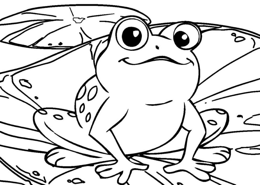 desenho de sapinho 12