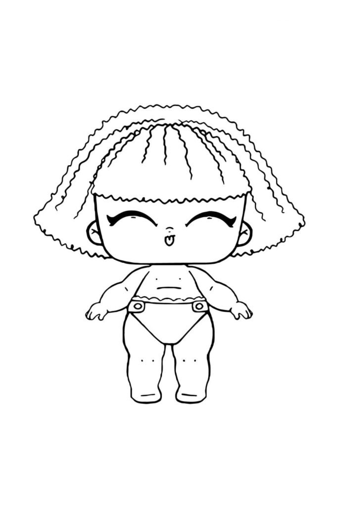 desenho-lol-surprise-bebe-bonita-1-para-colorir