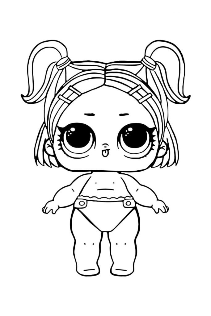 desenho-lol-surprise-bebe-bonita-2-para-colorir