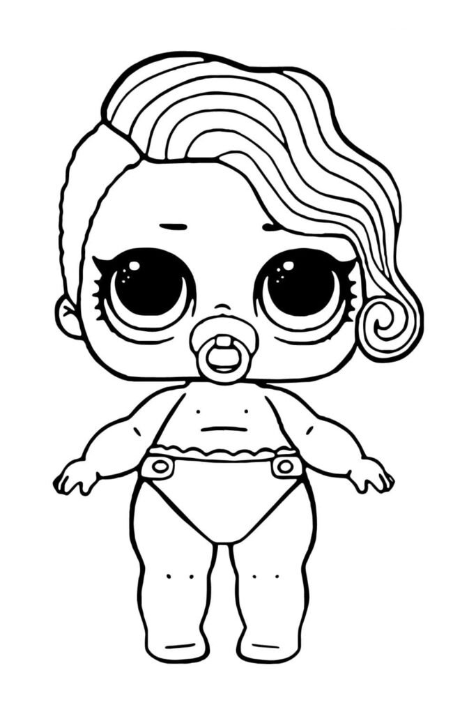 desenho-lol-surprise-bebe-bonita-5-para-colorir