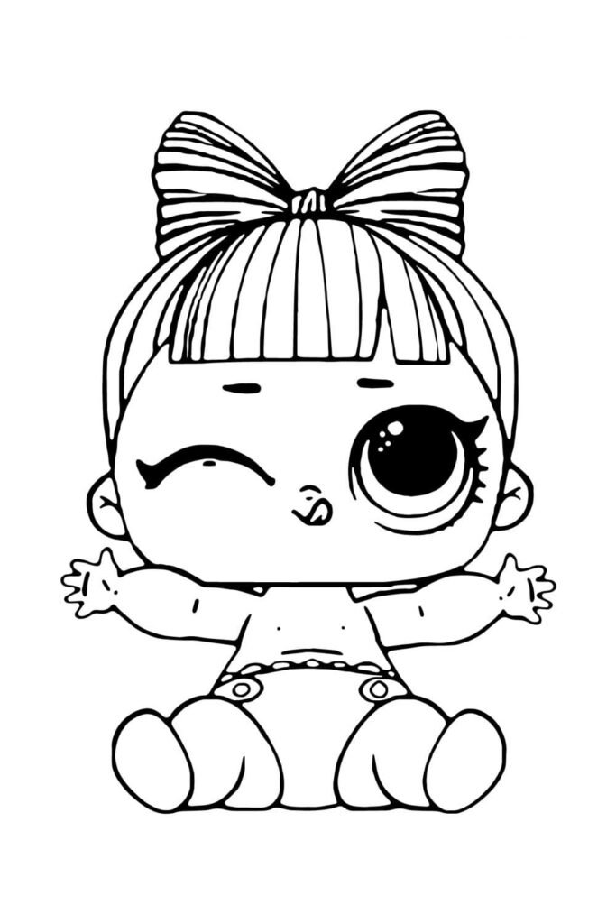 desenho-lol-surprise-bebe-fofa-3-para-colorir