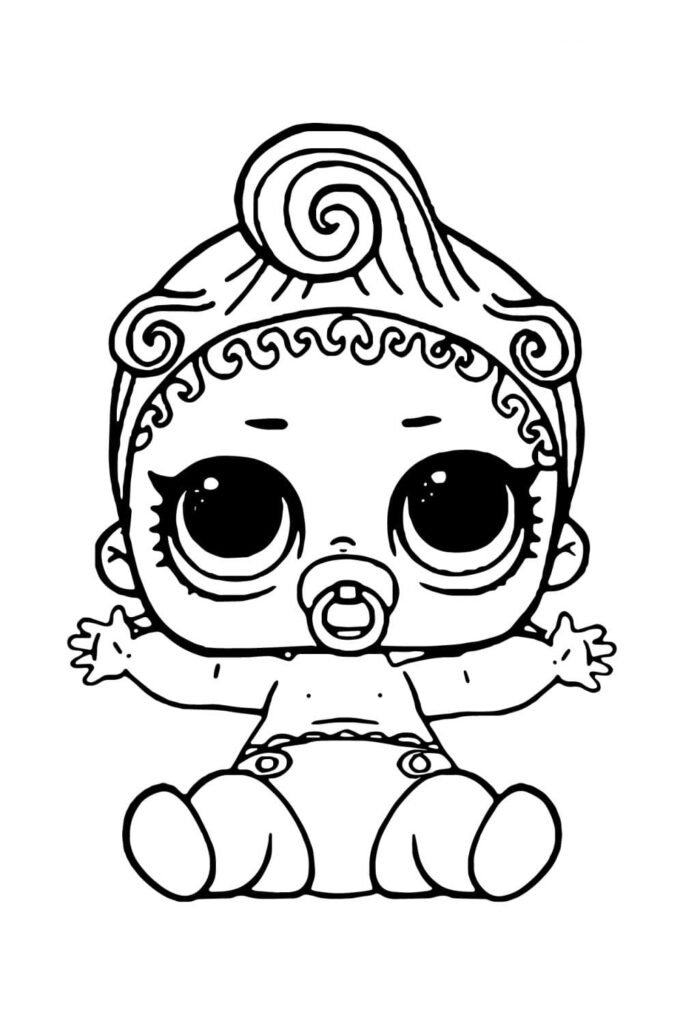 desenho-lol-surprise-bebe-fofa-5-para-colorir