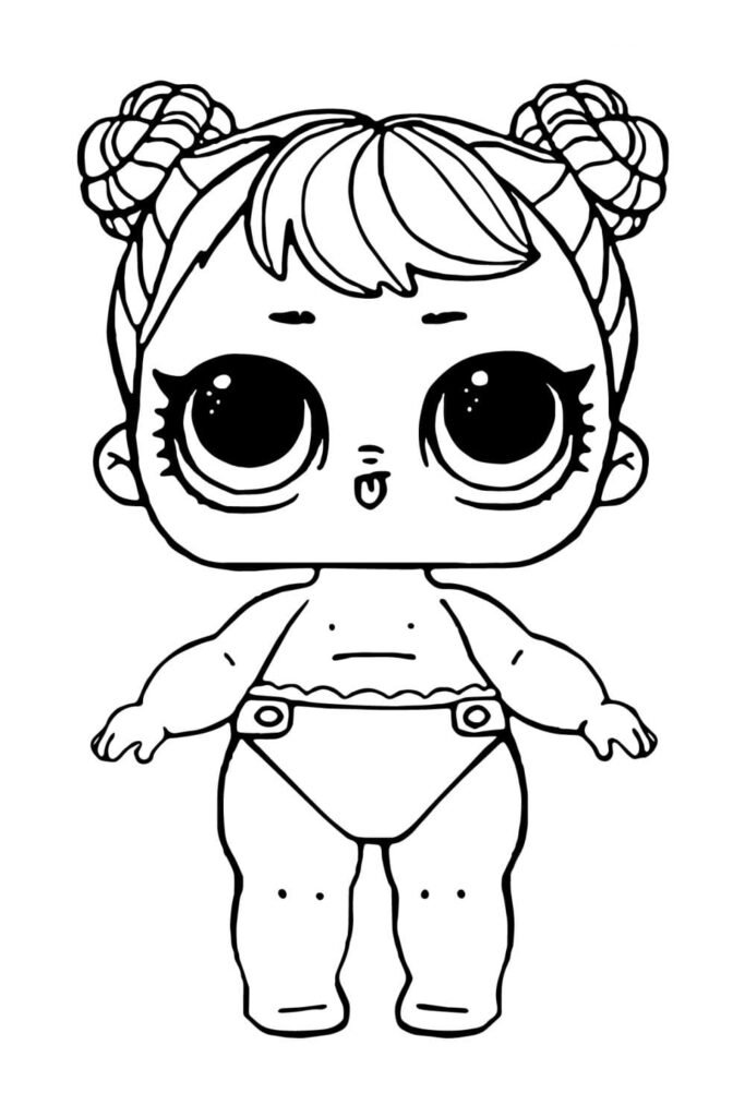 desenho-lol-surprise-bebe-fofa-para-colorir
