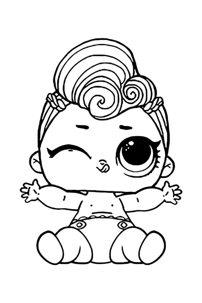 desenho-lol-surprise-bebe-grunge-para-colorir
