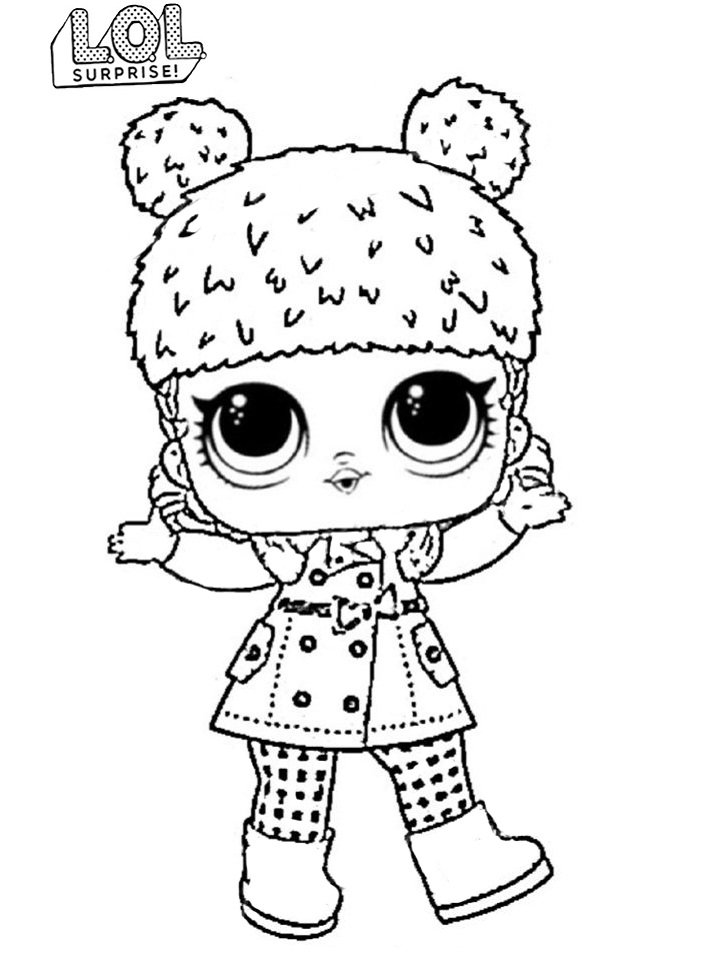 desenho lol surprise para colorir cidade grande