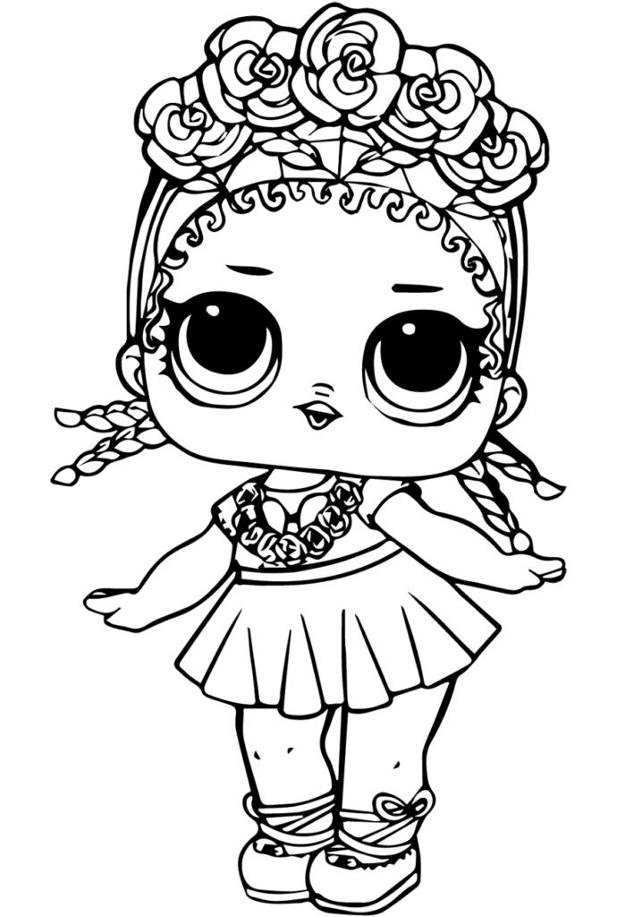 desenho lol surprise para colorir coconut_qt-a4