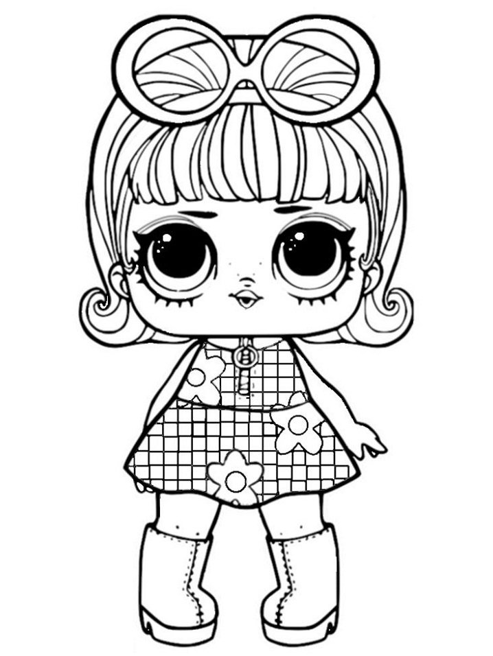 desenho lol surprise para colorir fancy