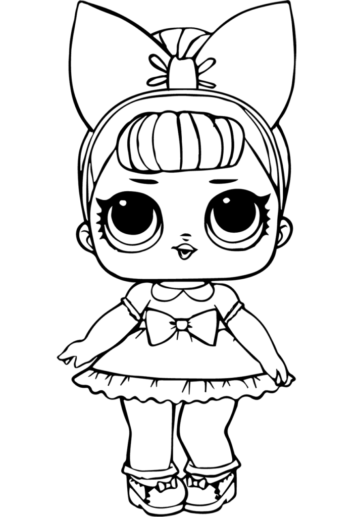 desenho lol surprise para colorir fancy_boneco-a4