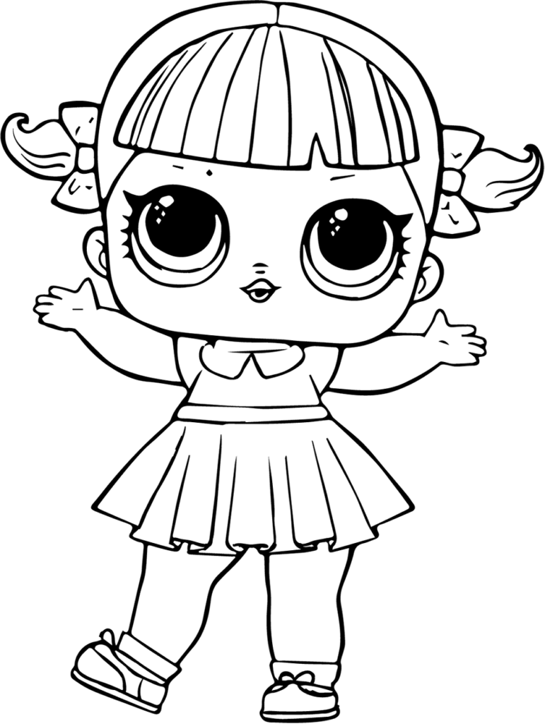desenho lol surprise para colorir line_dancer-a4