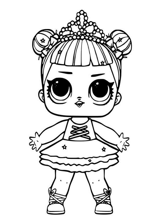 desenho lol surprise para colorir paginas