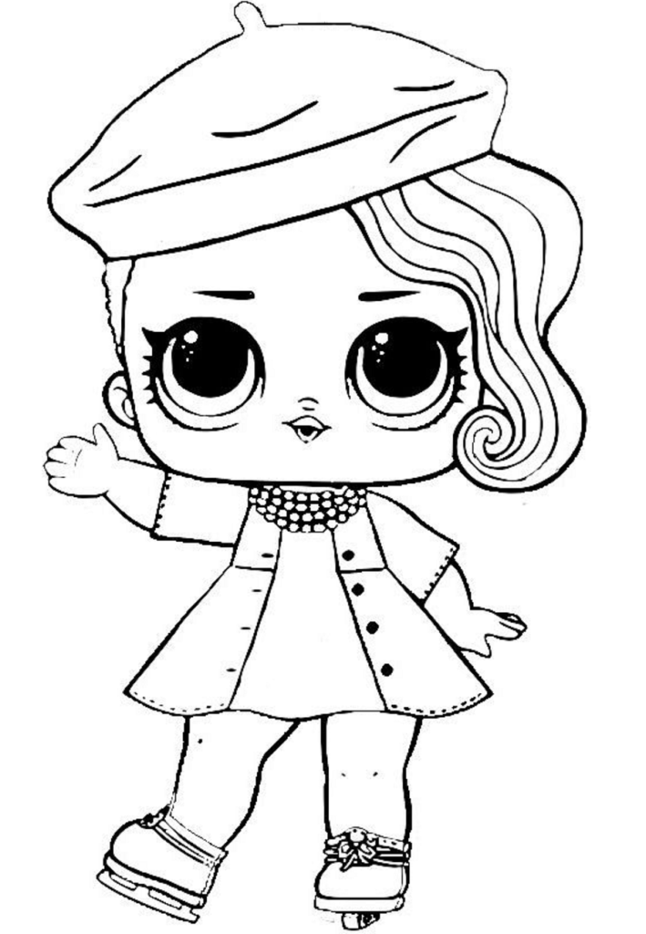 desenho lol surprise para colorir posh_lol-a4