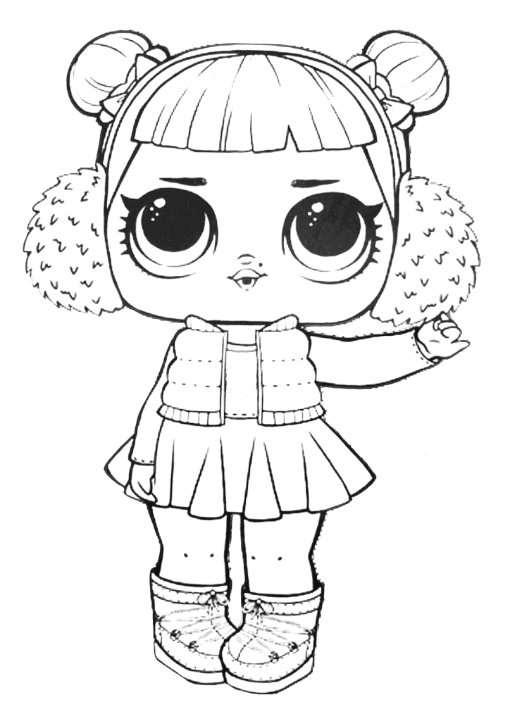 desenho lol surprise para colorir snow_angel-a4