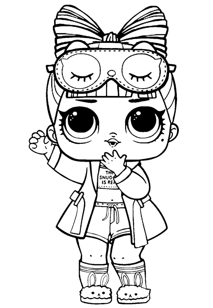 desenho lol surprise para colorir snuggle_babe-a4