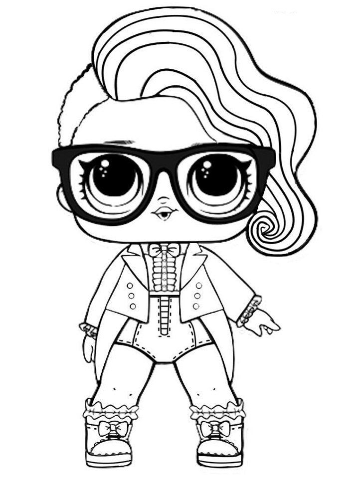 desenho lol surprise para colorir tumblr
