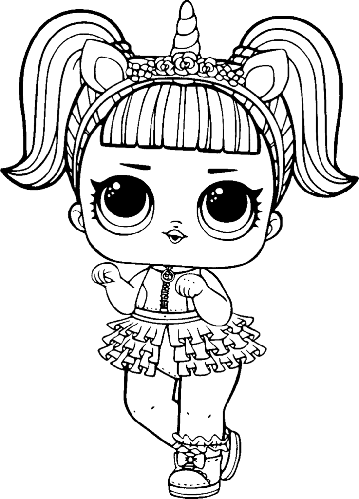 desenho lol surprise para colorir unicornio_lol-a4