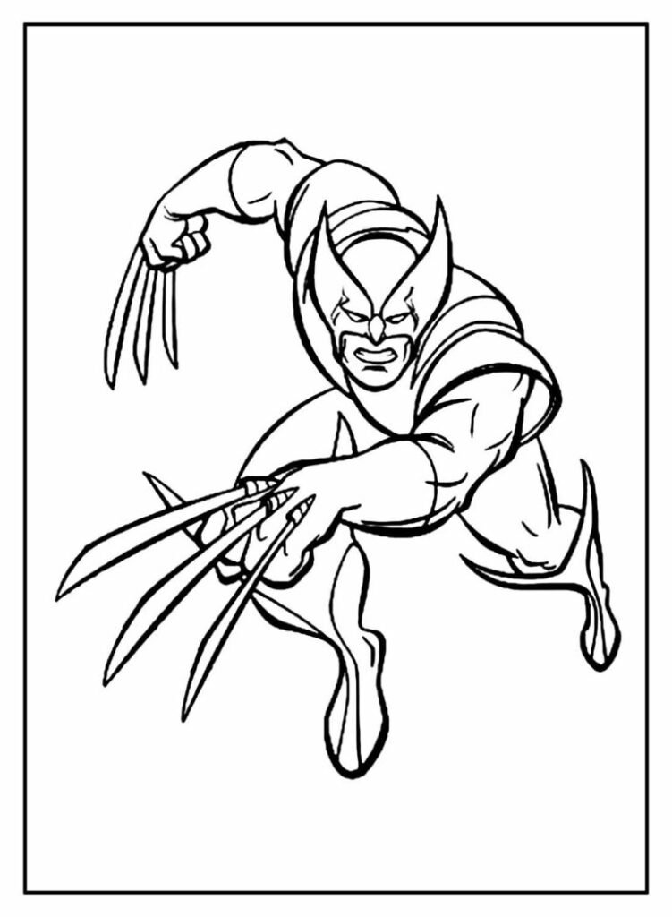 desenho para colorir de wolverine 35 768x1047 1