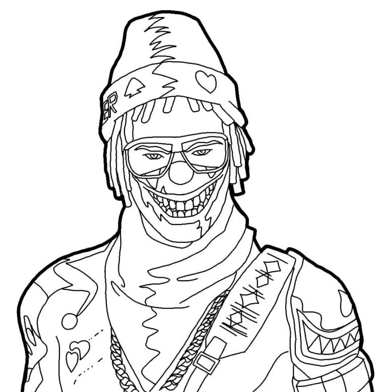 +80 Desenhos do Free Fire para Colorir e Imprimir
