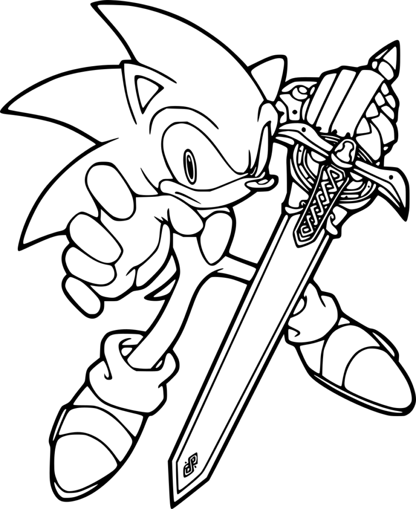 Desenho e Imagem Sônic Miles e Sonic para Colorir e Imprimir Grátis para  Adultos e Crianças (Meninas e Meninos) 