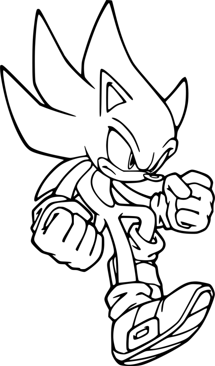 +150 Desenhos do Sonic para Colorir e Imprimir