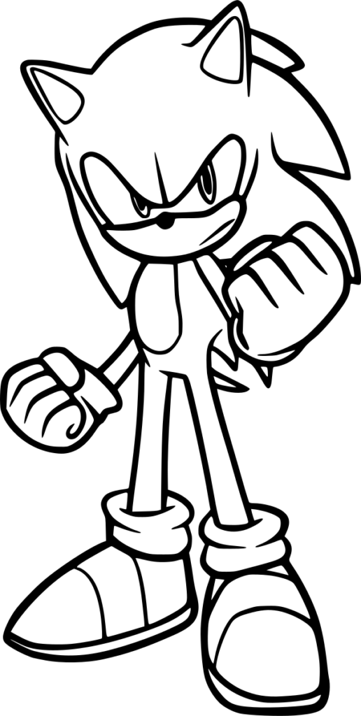 desenho sonic punho