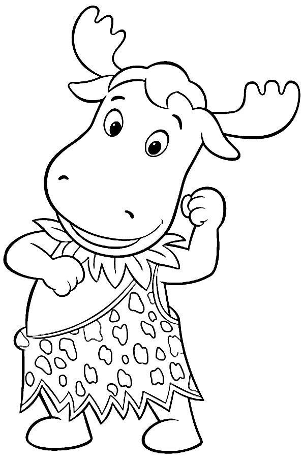 desenhos backyardigans tyrone para colorir cavernas