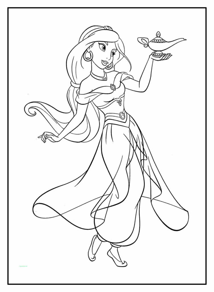desenhos da jasmine para colorir 16