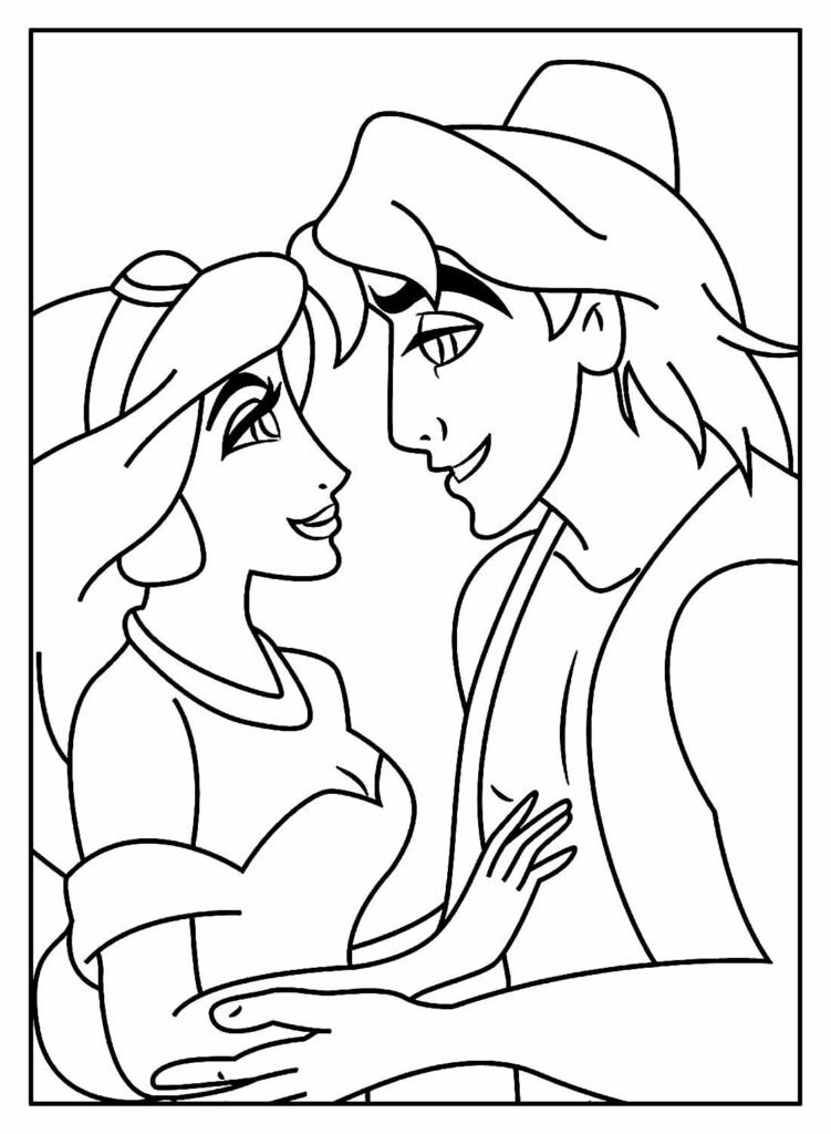 desenhos da jasmine para colorir 29