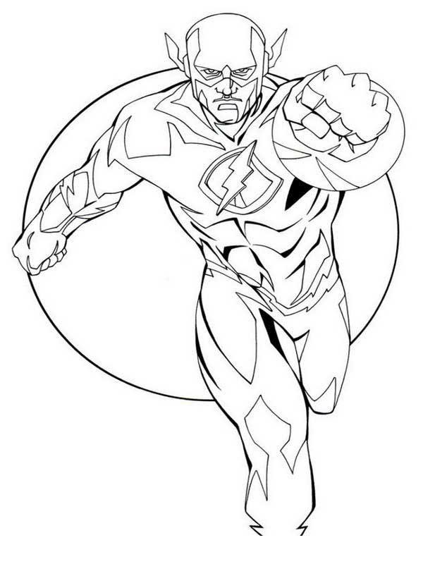 desenhos de Flash para pintar