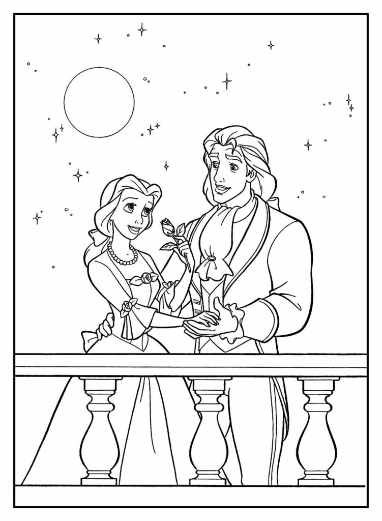 desenhos de a bela adormecida para colorir 26