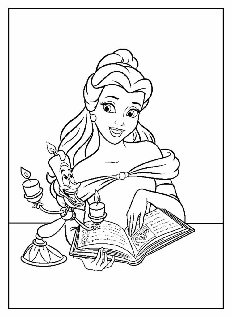 desenhos de a bela adormecida para colorir 30