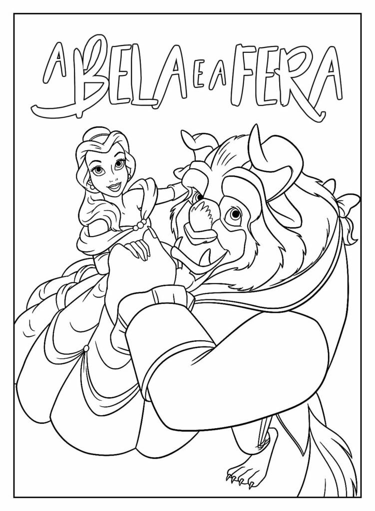 desenhos de a bela adormecida para colorir 36