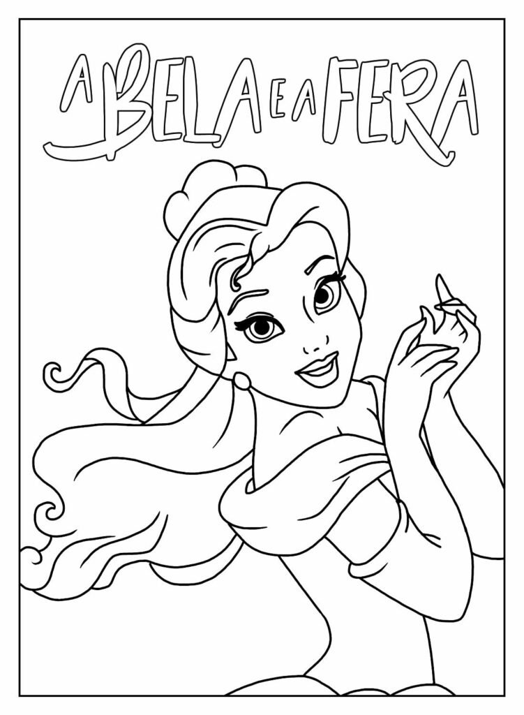 desenhos de a bela adormecida para colorir 43