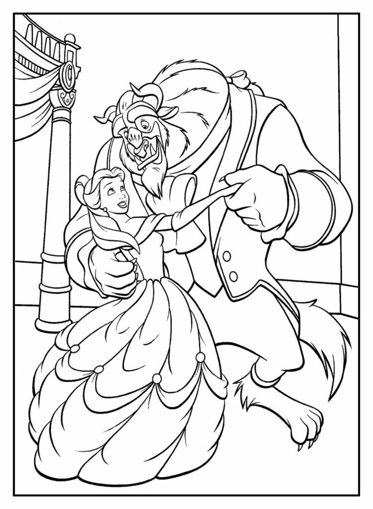 desenhos de a bela adormecida para colorir 8
