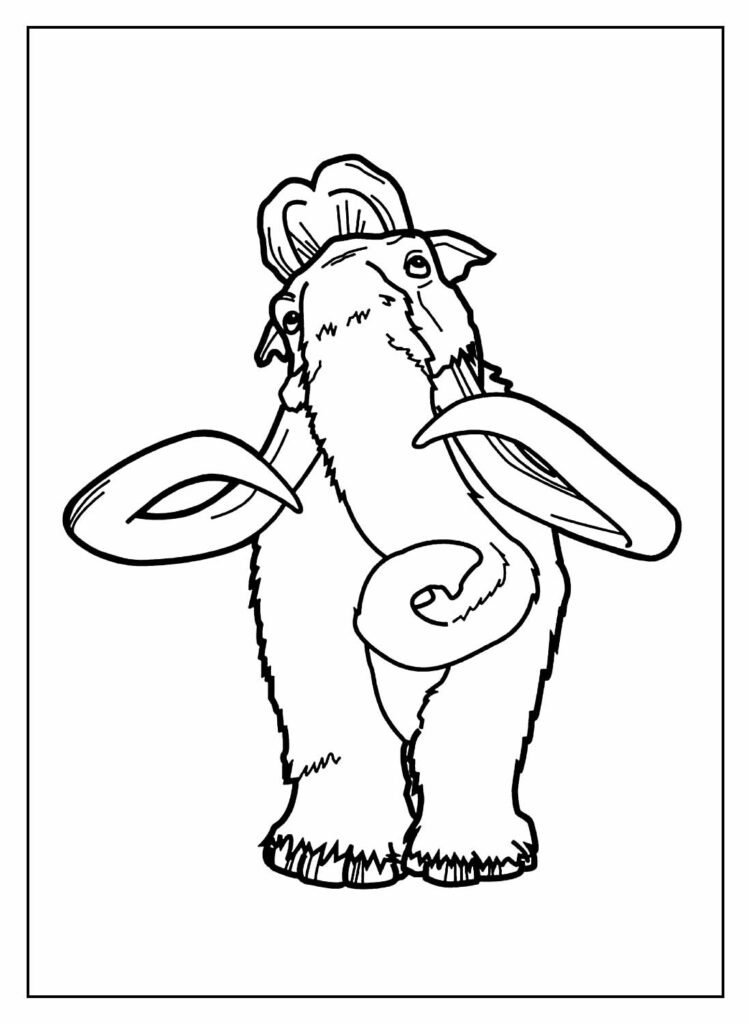 desenhos de a era do gelo 1