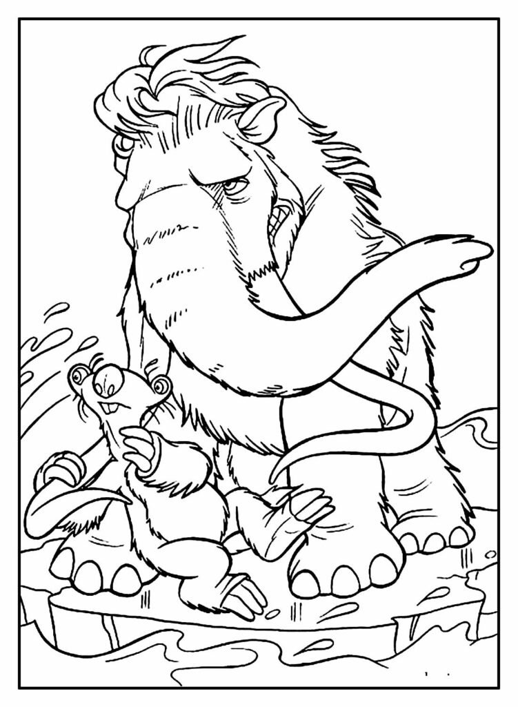 desenhos de a era do gelo 18