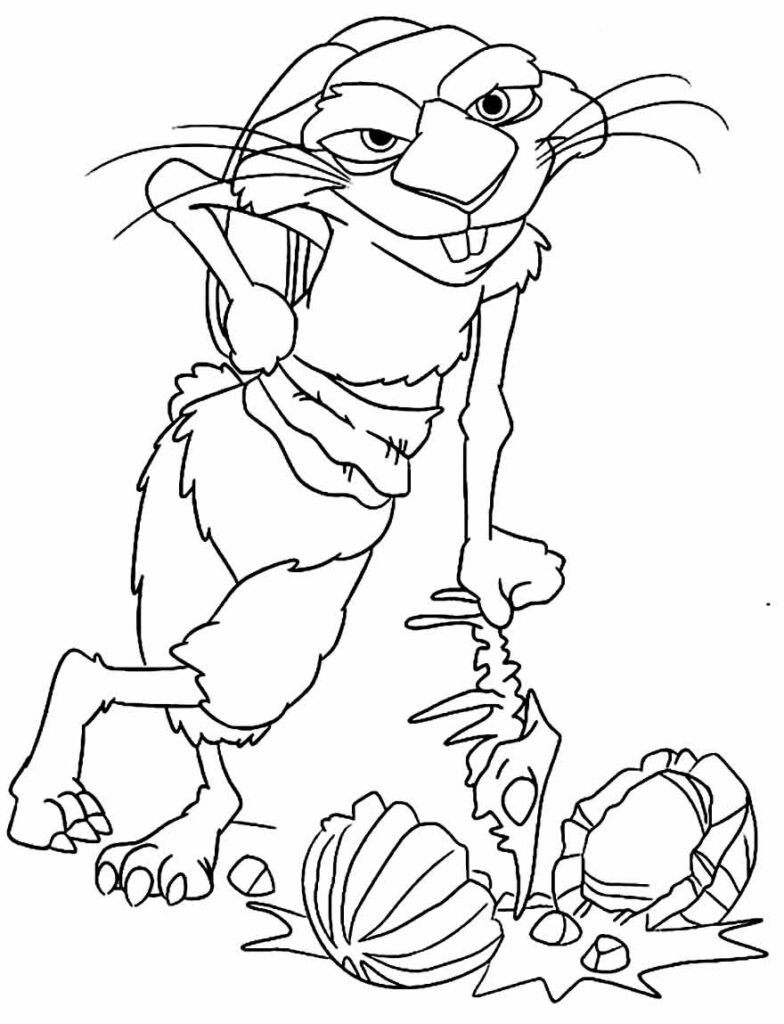 desenhos de a era do gelo 25