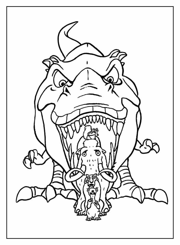 desenhos de a era do gelo 7