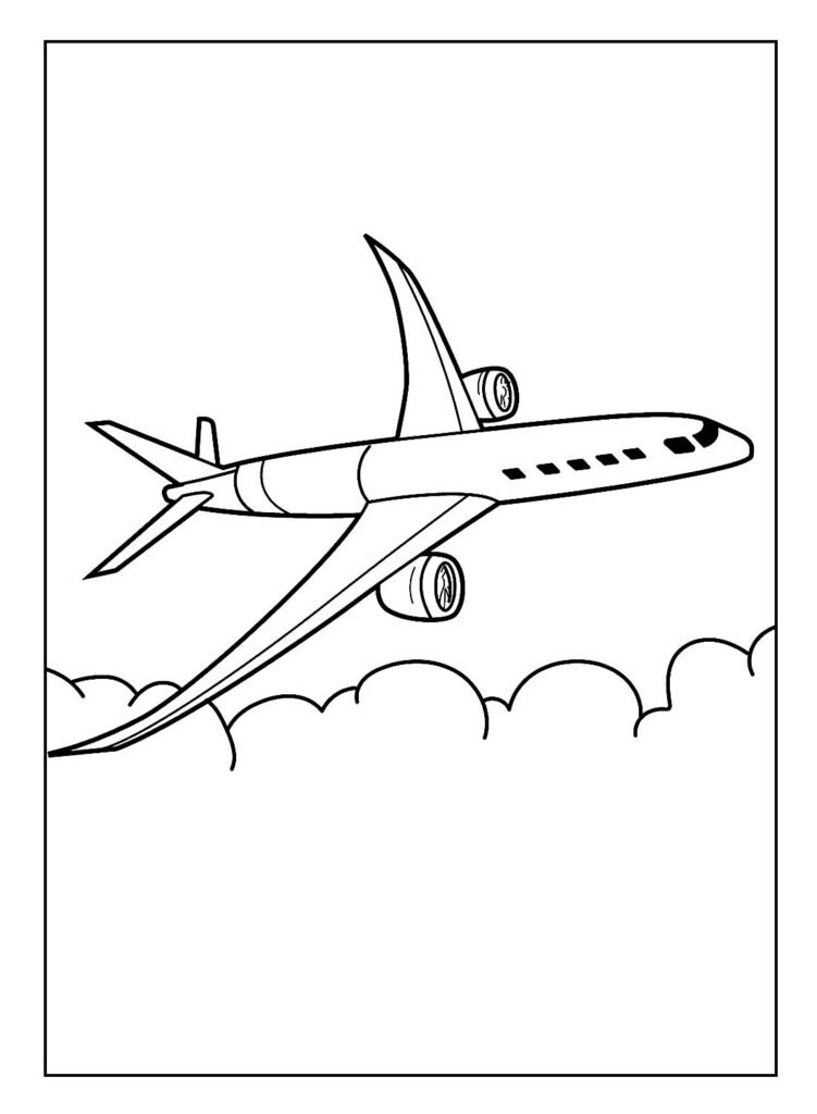 desenhos de aviao para colorir 25