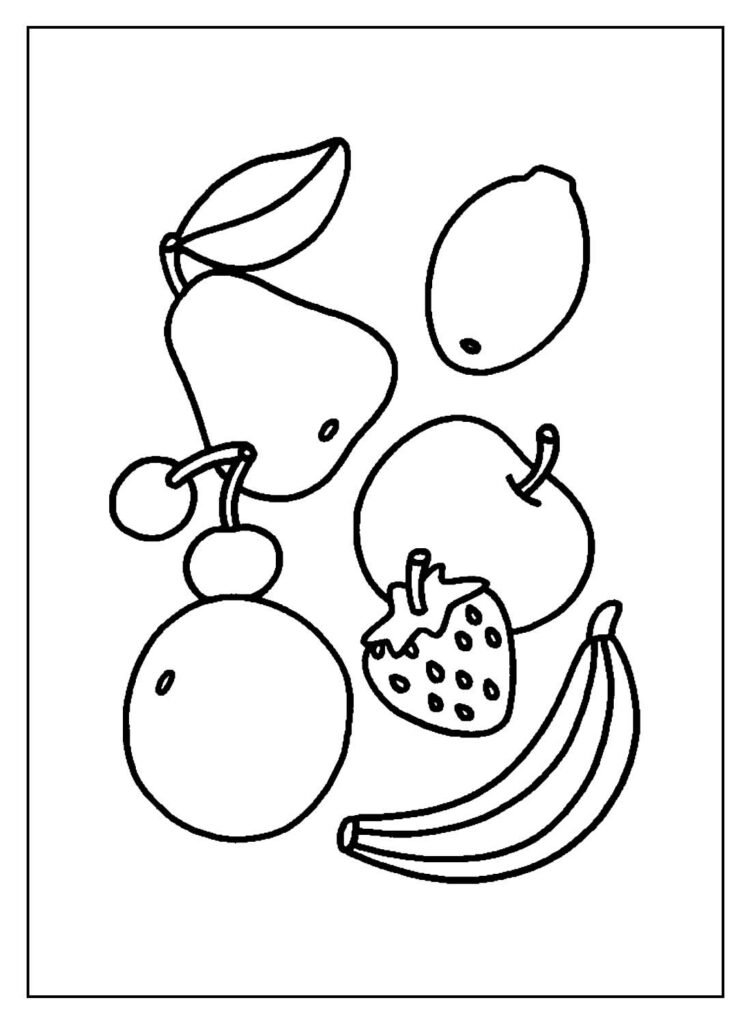 desenhos de comida para colorir 10