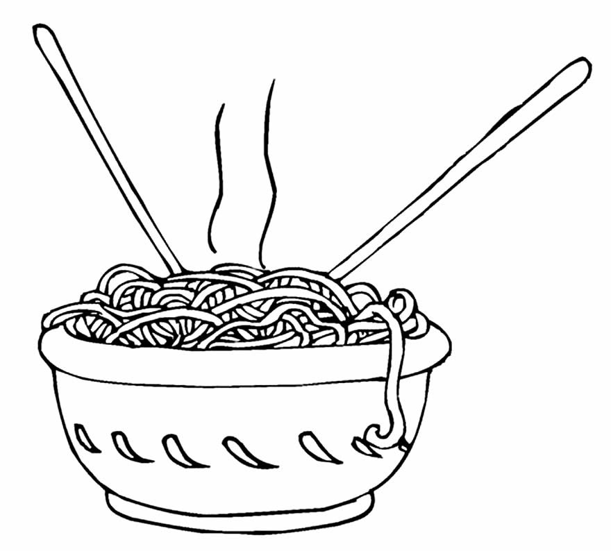 desenhos de comida para colorir 12