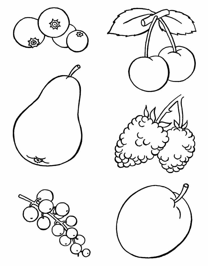 desenhos de comida para colorir 5